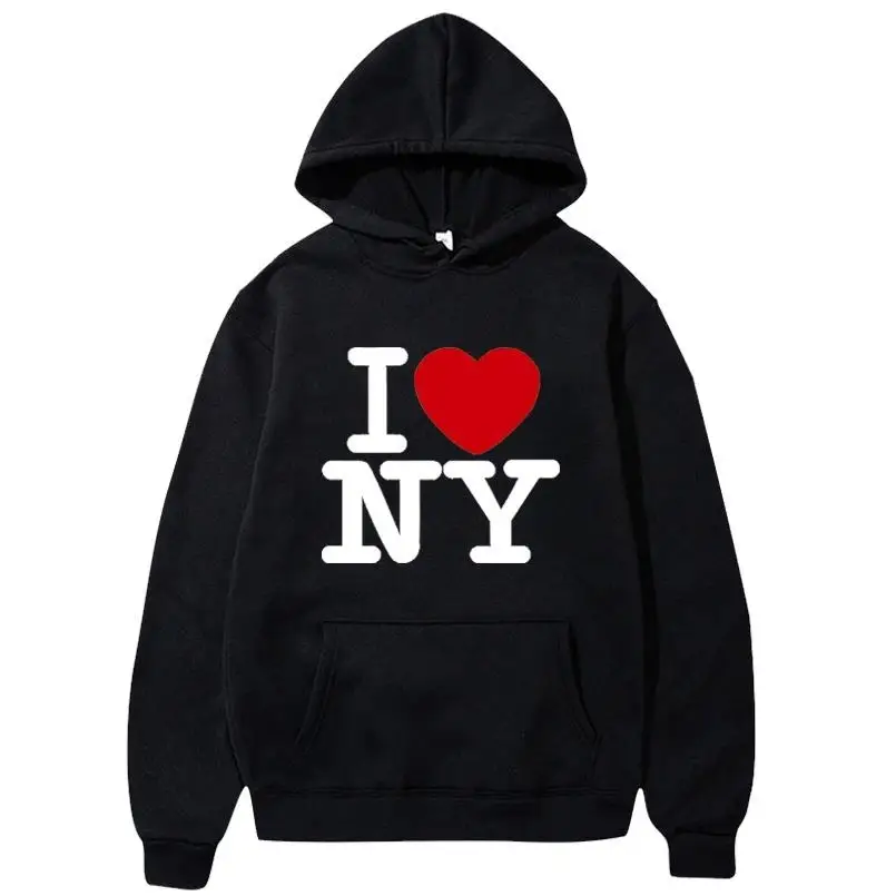Winter Clothing New York - I Love New York Pritned Hoodies