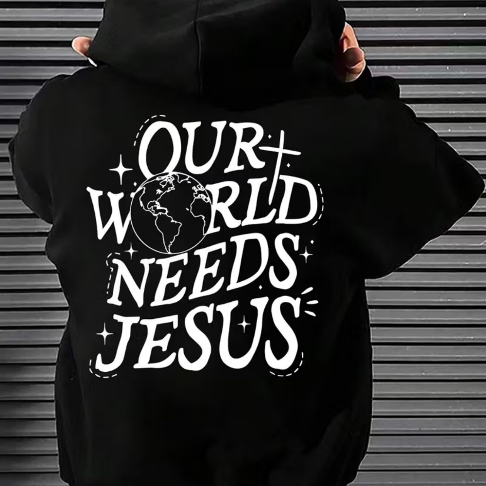 Winter Clothing Needs - CLOOCL OUR WORLD NEEDS JESUS Printed