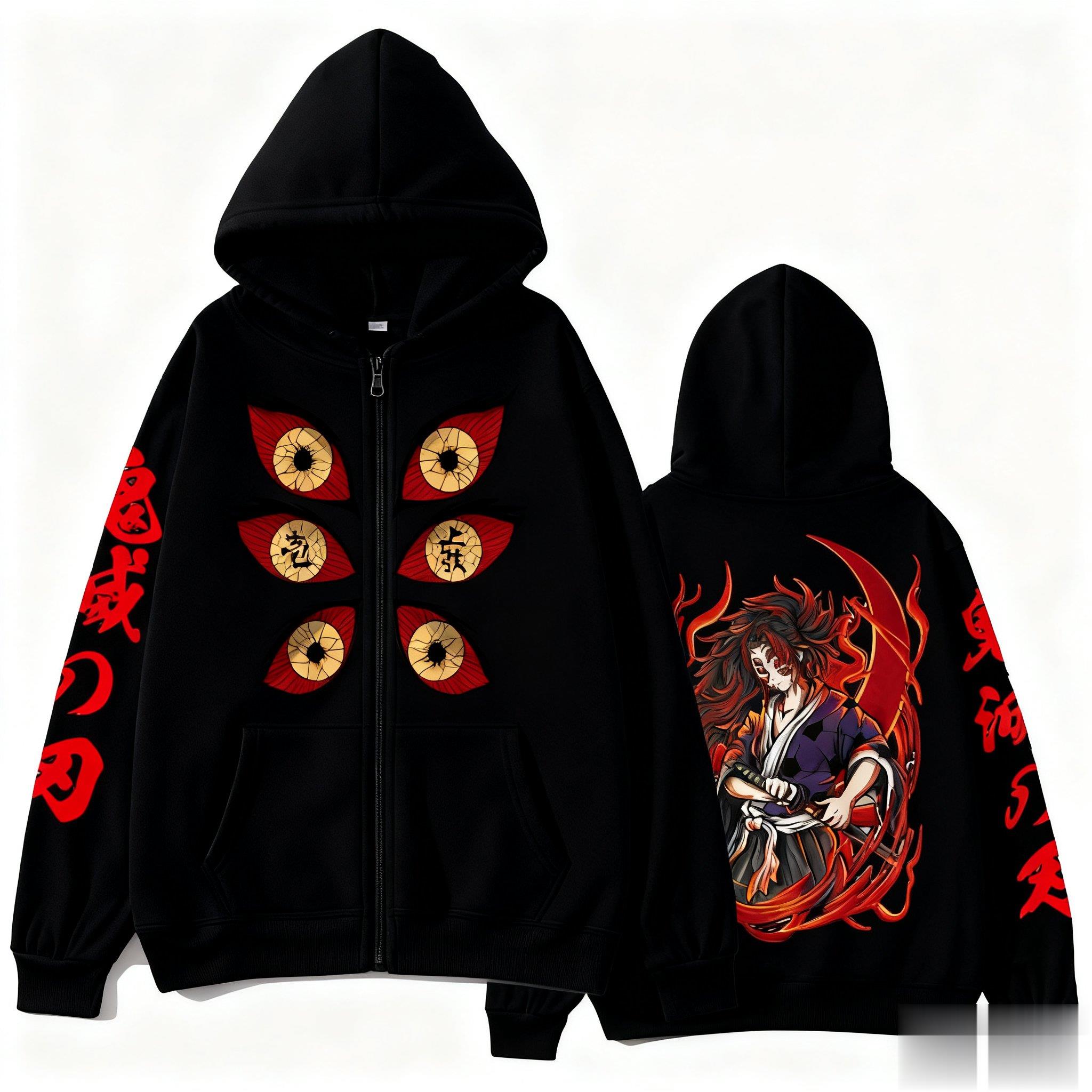 Winter Clothing Clearance - Kokushibo Men Autumn Winter 100%Cotton Zipper