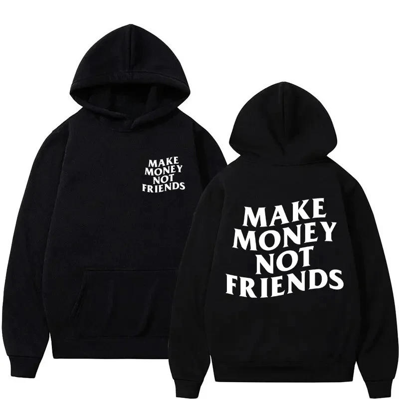 Winter Clothing Needs - Funny Need Money Letter Print Hoodie