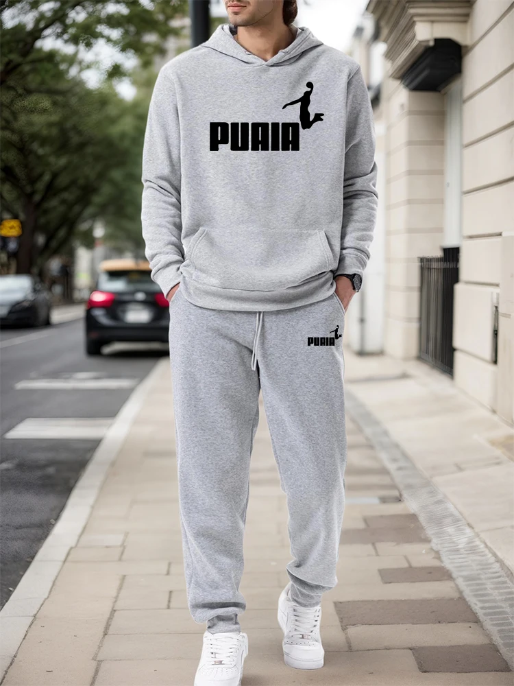 Winter Clothing Hoodie - Men's Set/Hoodie/Pants 2026 Fall Winter Casual