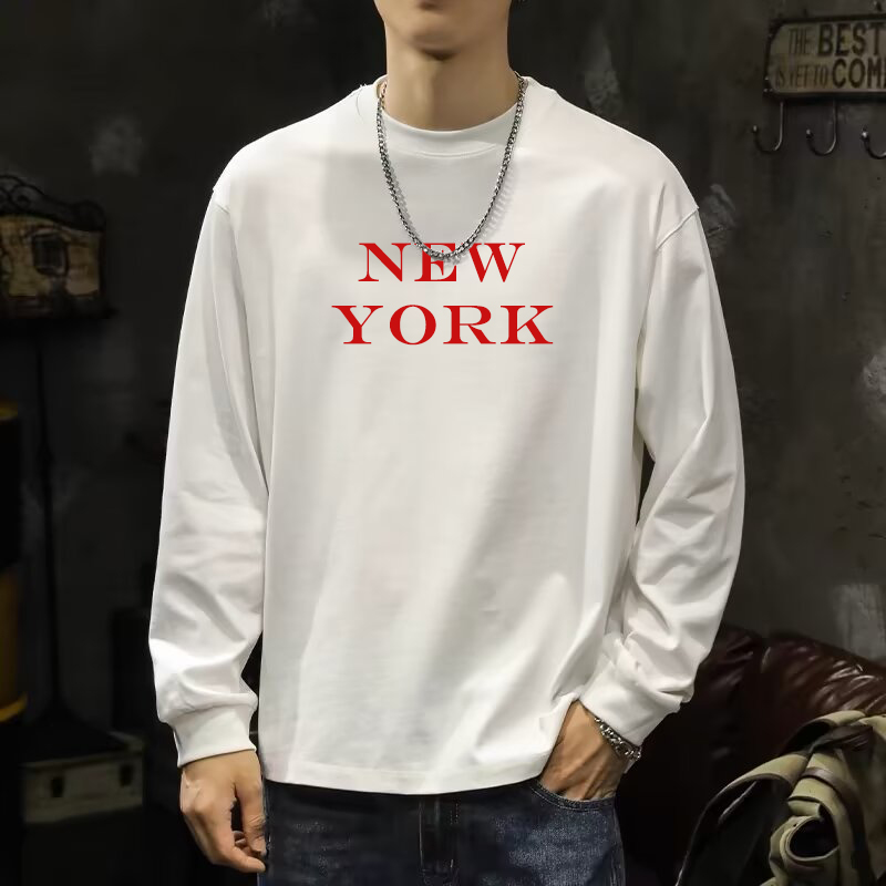 Winter Clothing New York - 100% Pure Cotton Men Sweatshirt NEW