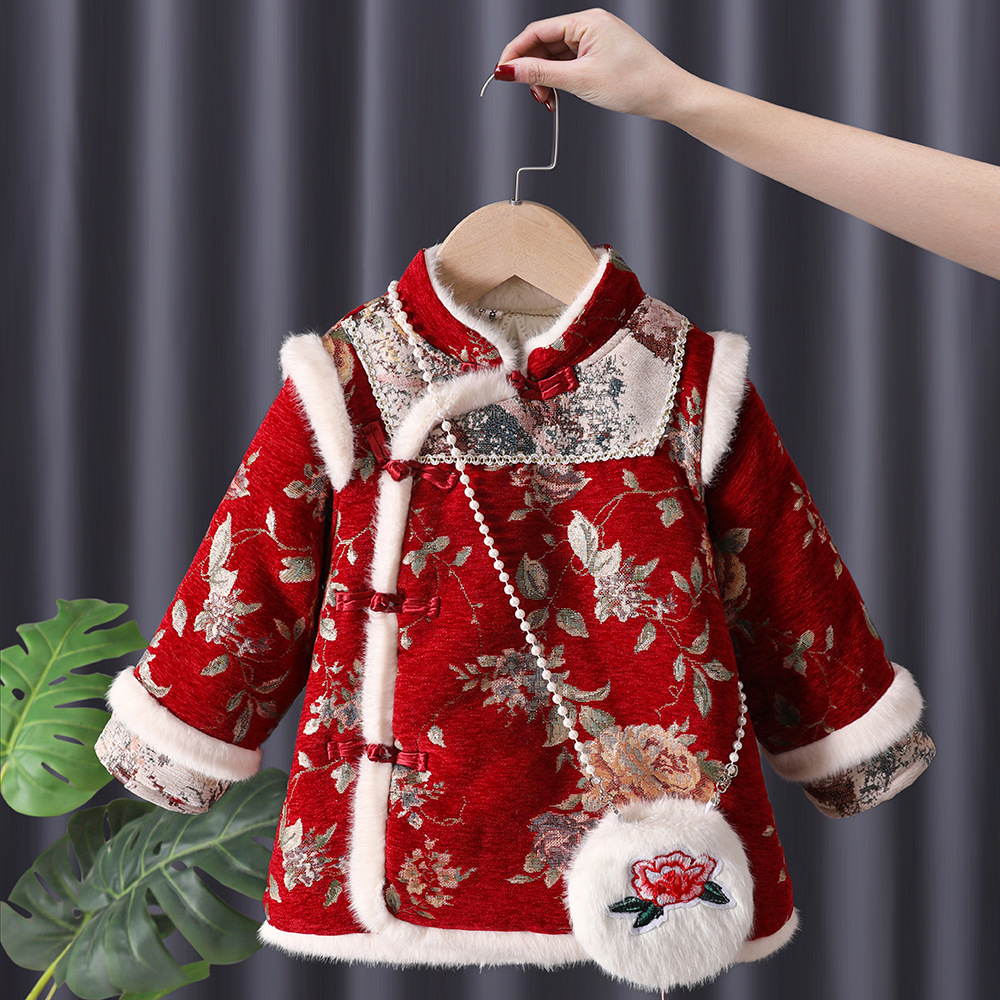 Winter Clothing For Baby Girl - Winter Baby Girls Hanfu Kids Princess
