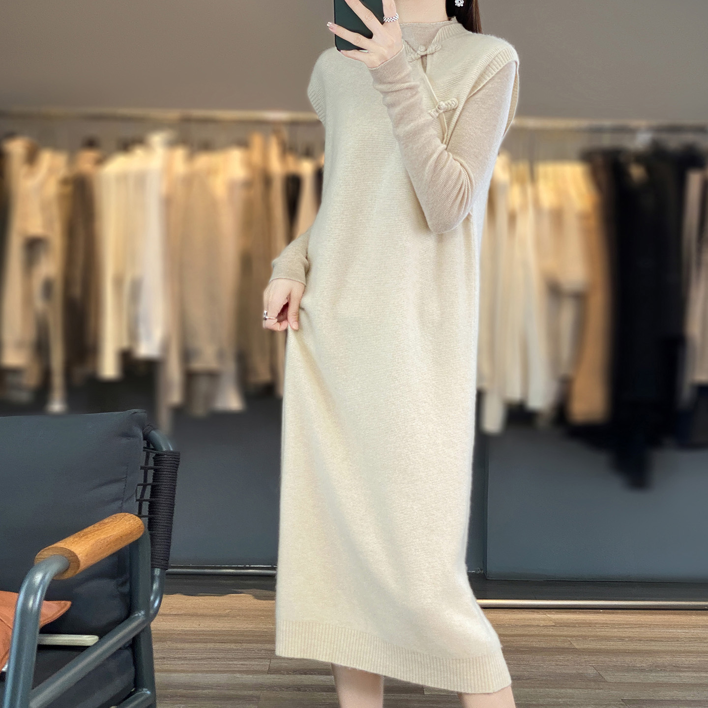 Winter Clothing Layers - 100 Pure Wool Womens Autumn Winter