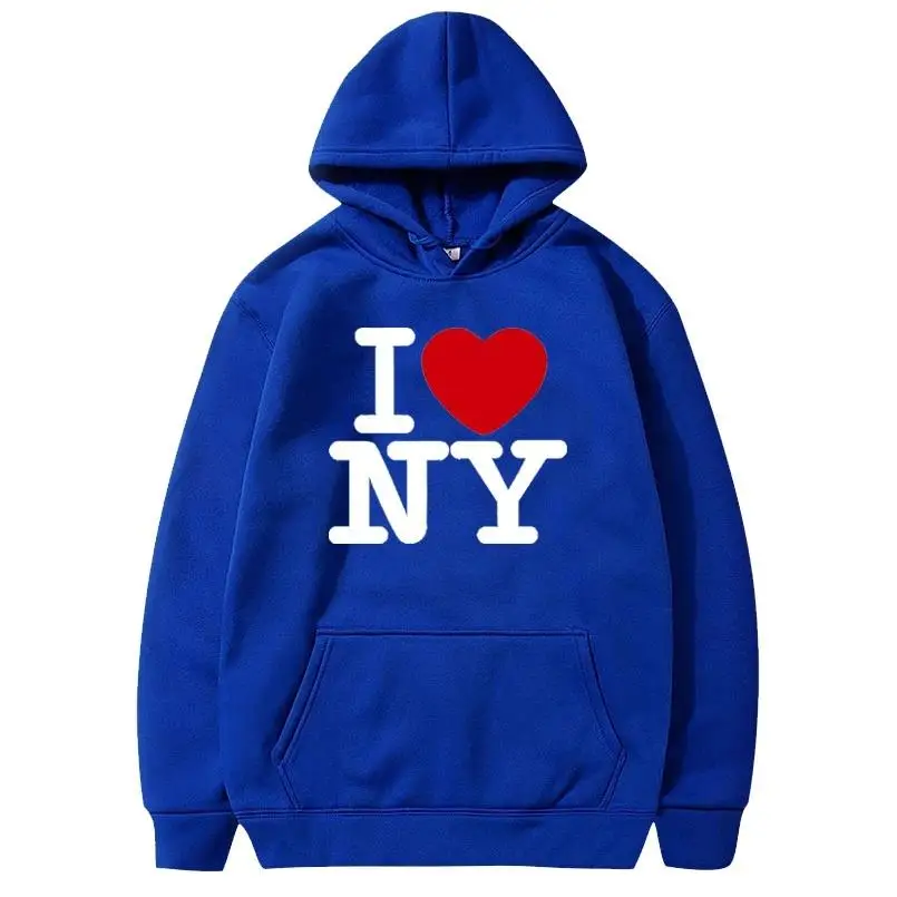I Love New York Pritned Hoodie - Winter Clothing New York 评论和价格
