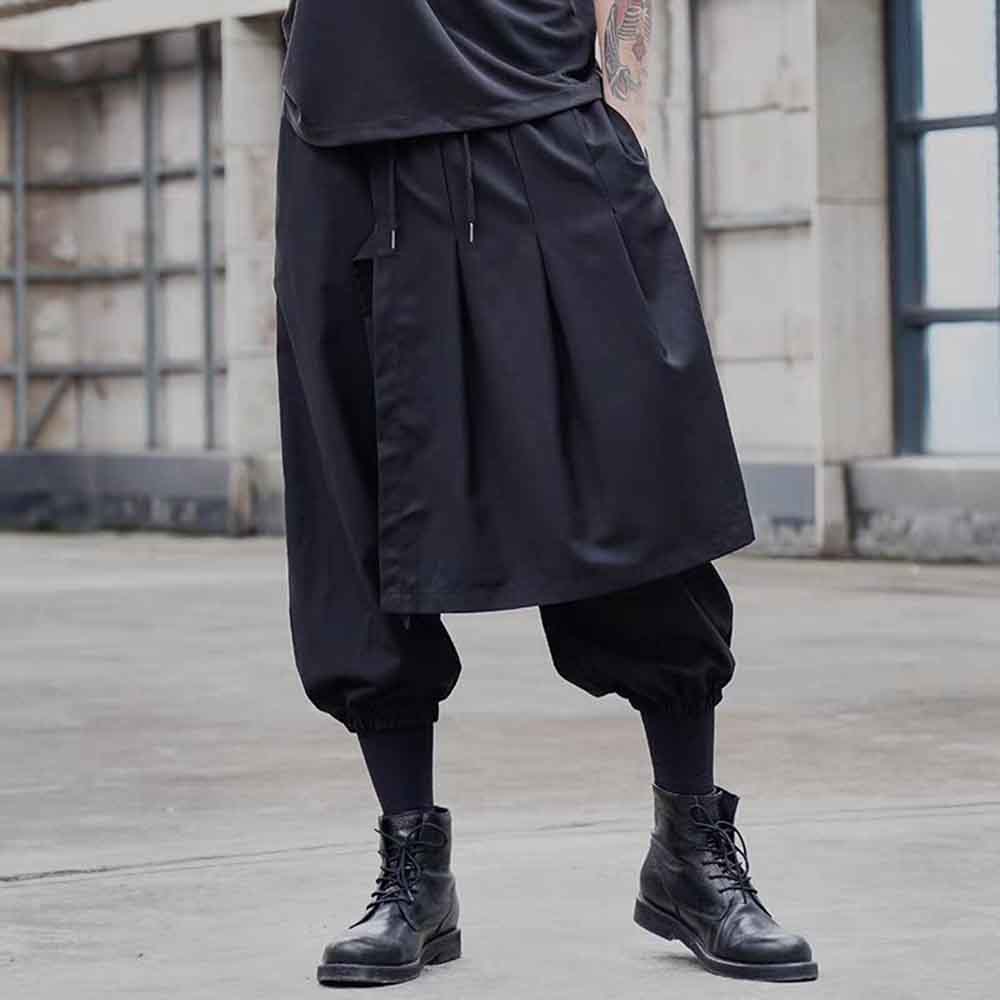 Mens Autumn Harem Pants Irregu - Winter Clothing Layers 评论和价格