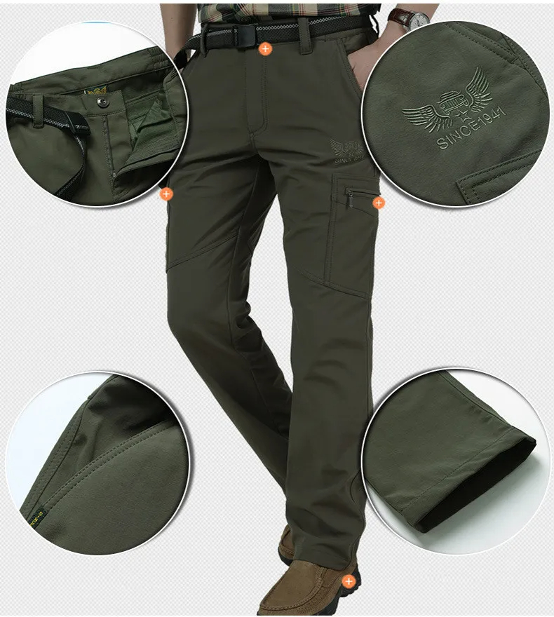 Winter Thick Pants Men Double  - Winter Clothing Layers 评论和价格