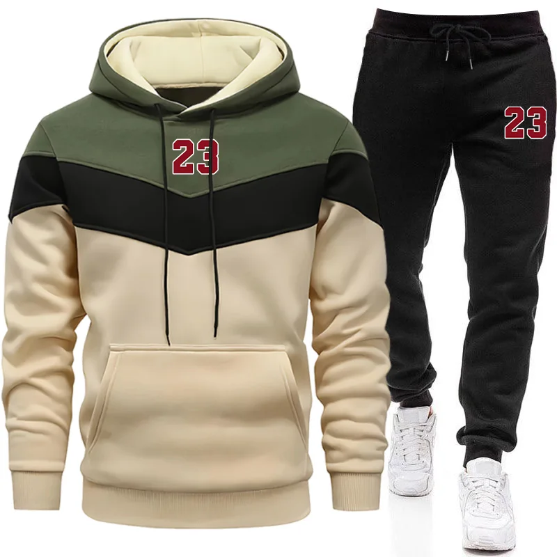 New Tracksuit for Man Casual H - Winter Clothing Hoodie 评论和价格