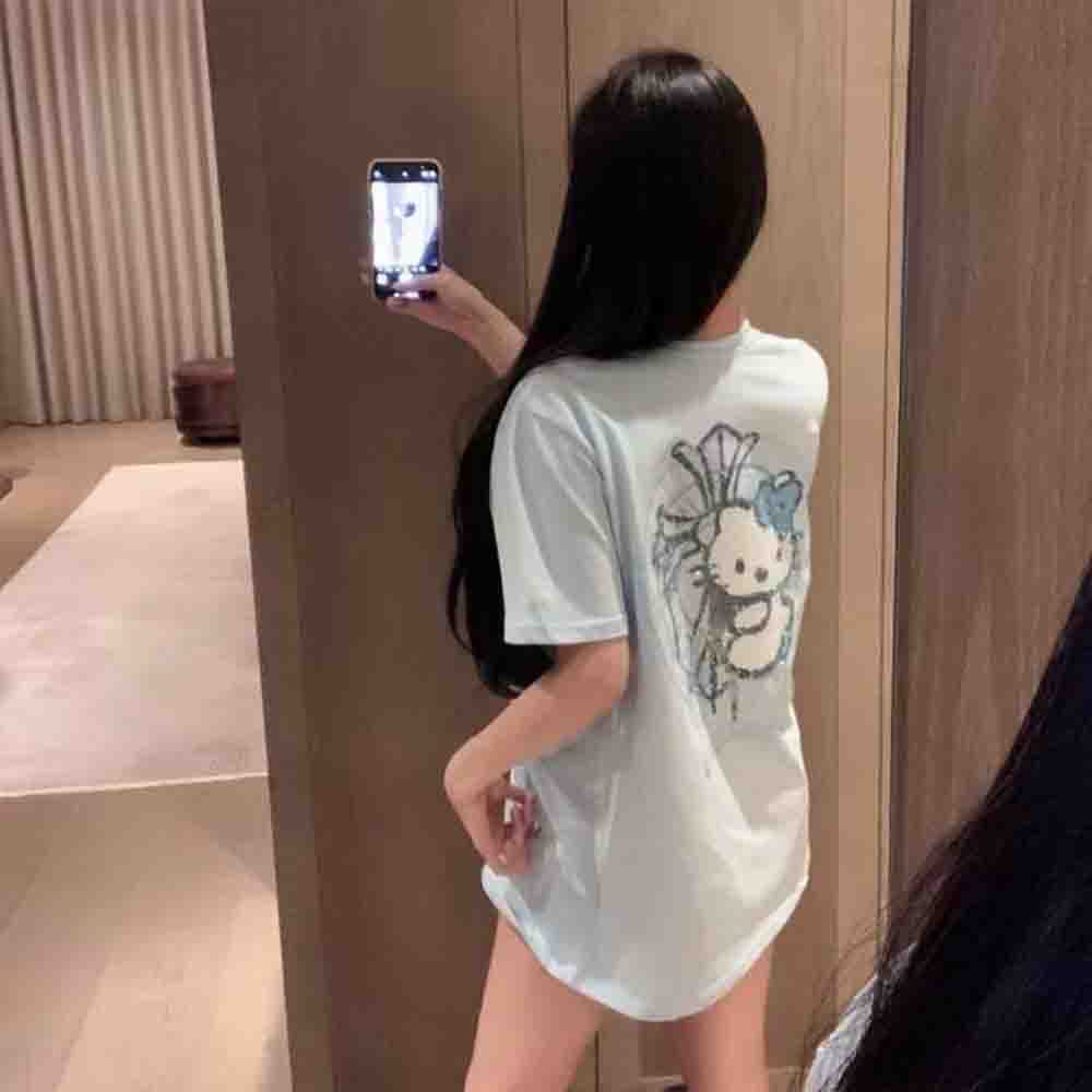 Korean Version Hello Kittys Di - Winter Clothing Girls 评论和价格