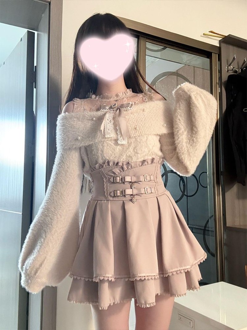 Japanese Style Sweet Lolita Of - Winter Clothing Girls 评论和价格