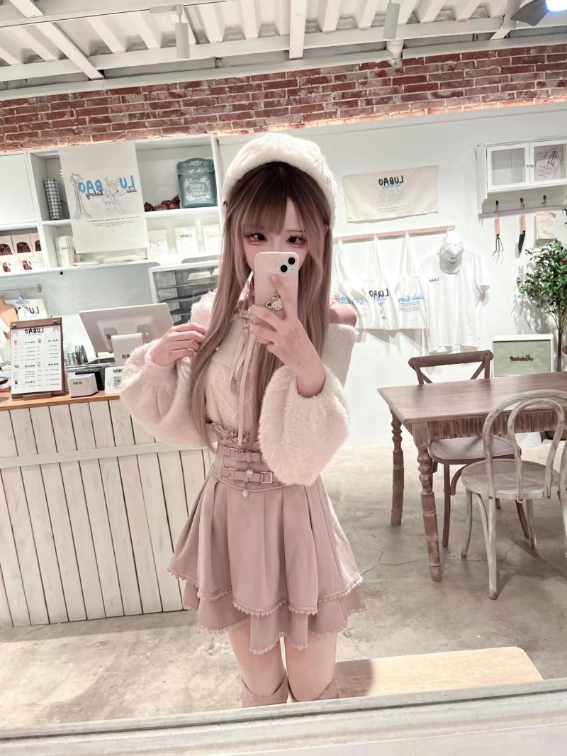 Japanese Style Sweet Lolita Of - Winter Clothing Girls 评论和价格