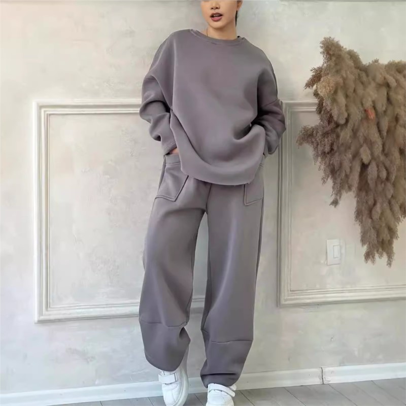 Women's Two Piece Pant Sets Fu - Winter Clothing Girls 评论和价格