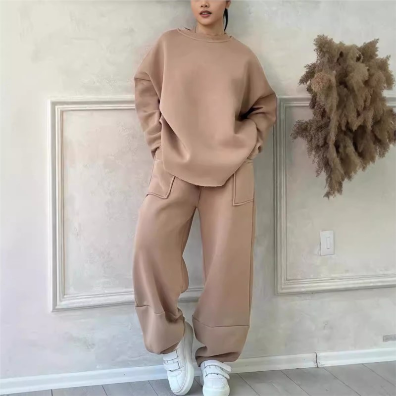 Women's Two Piece Pant Sets Fu - Winter Clothing Girls 评论和价格