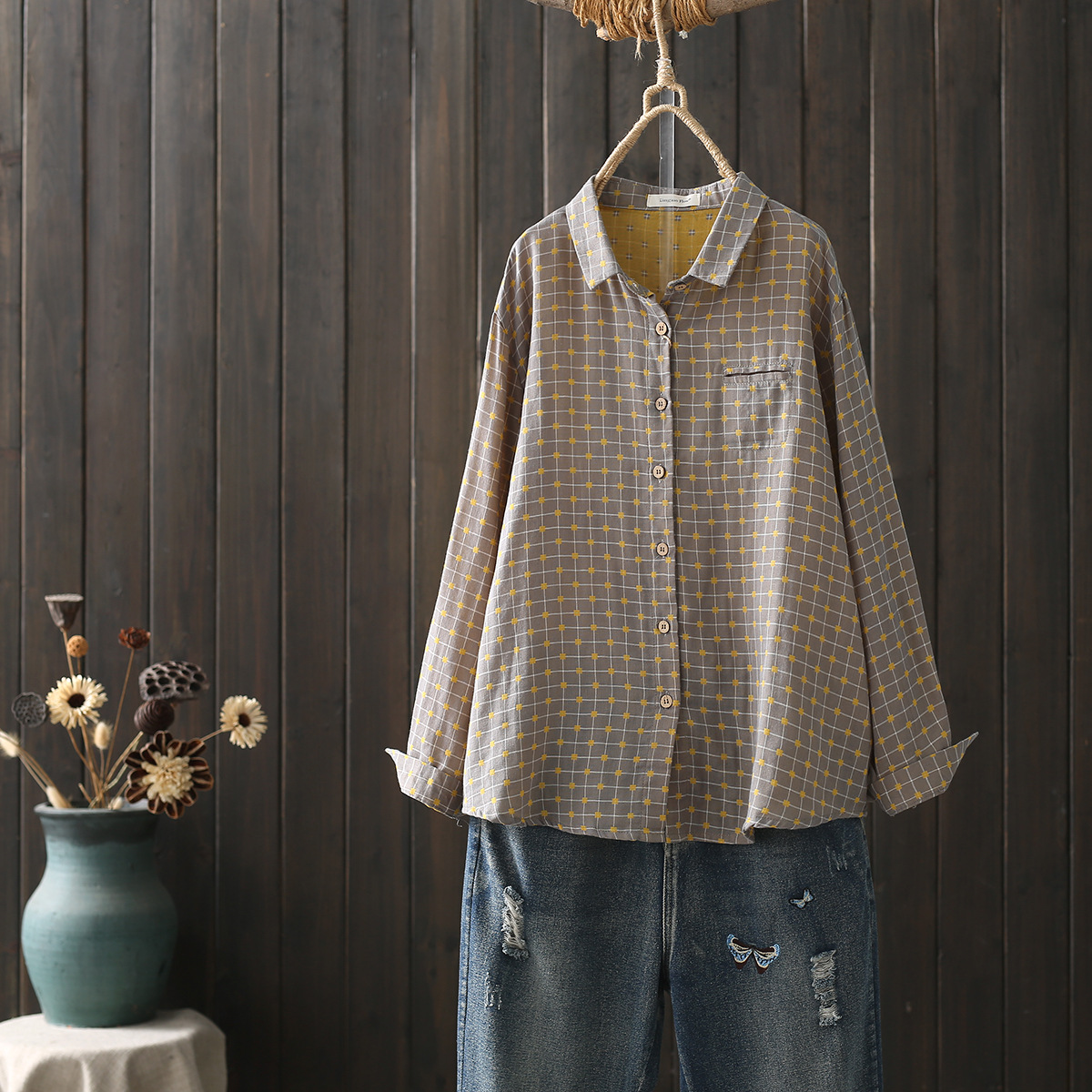 New Autumn Two Layer Cotton Ya - Winter Clothing Layers 评论和价格