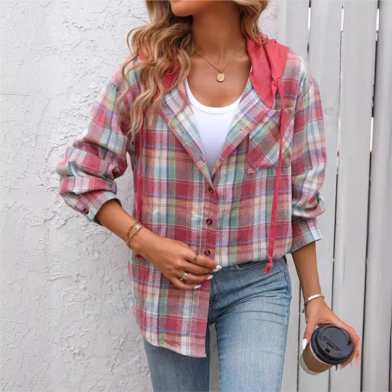 2024 Women's Hooded Blouses Co - Winter Clothing Girls 评论和价格