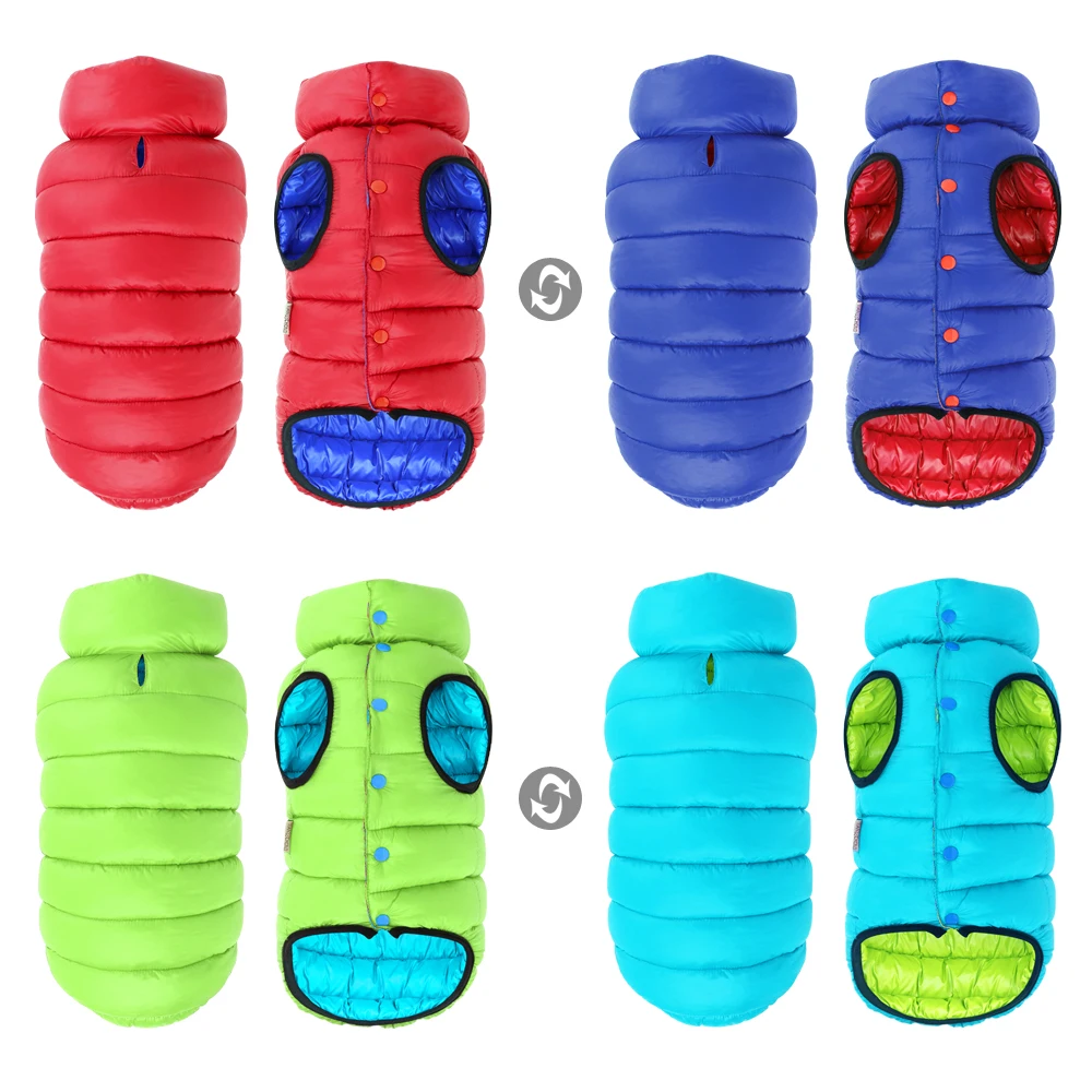 Warm Winter Dog Clothes Vest R - Winter Clothing Layers 评论和价格