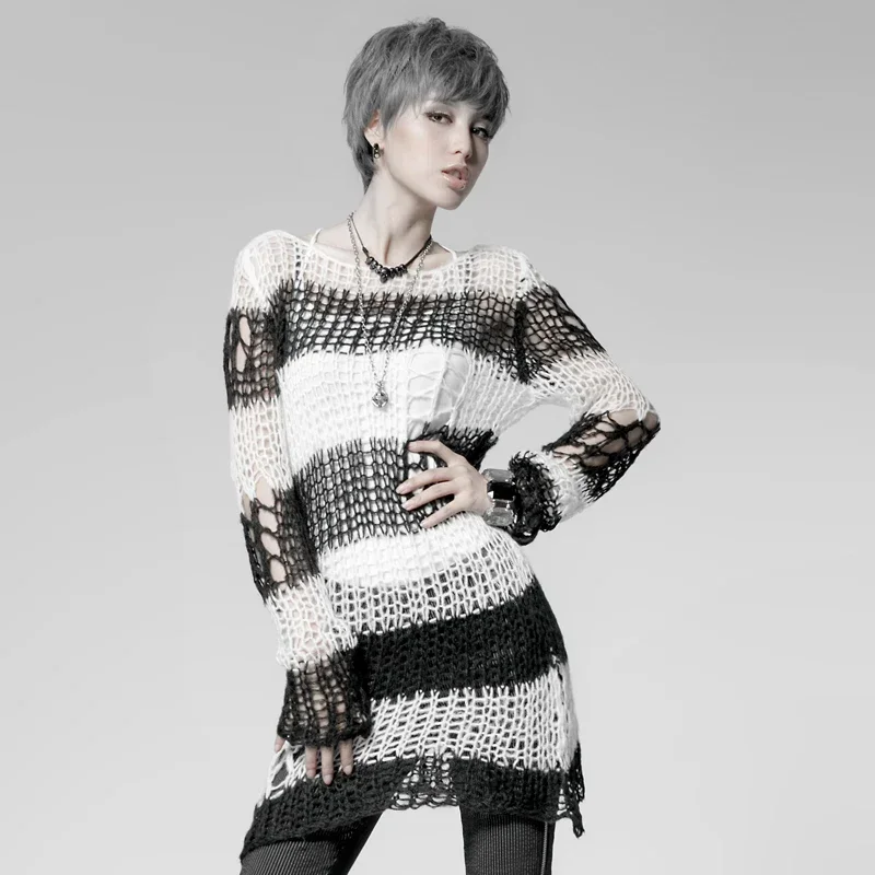 PUNK RAVE Women's Punk Broken  - Winter Clothing Visuals 评论和价格