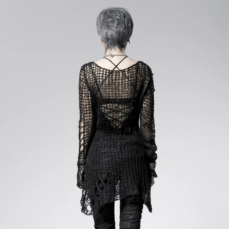 PUNK RAVE Women's Punk Broken  - Winter Clothing Visuals 评论和价格