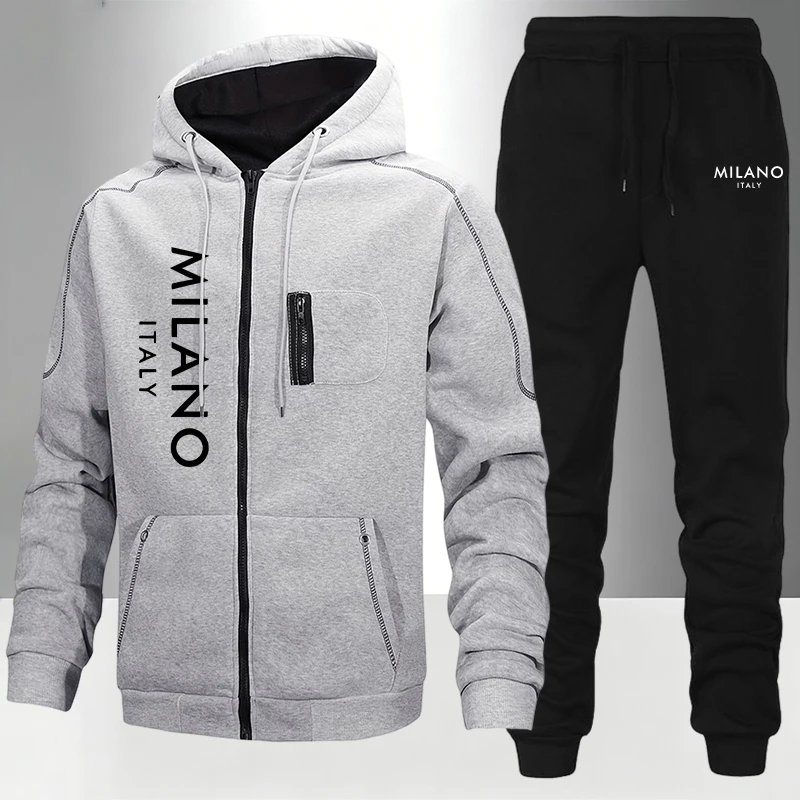 2026 New Men's Tracksuit Casua - Winter Clothing Hoodie 评论和价格