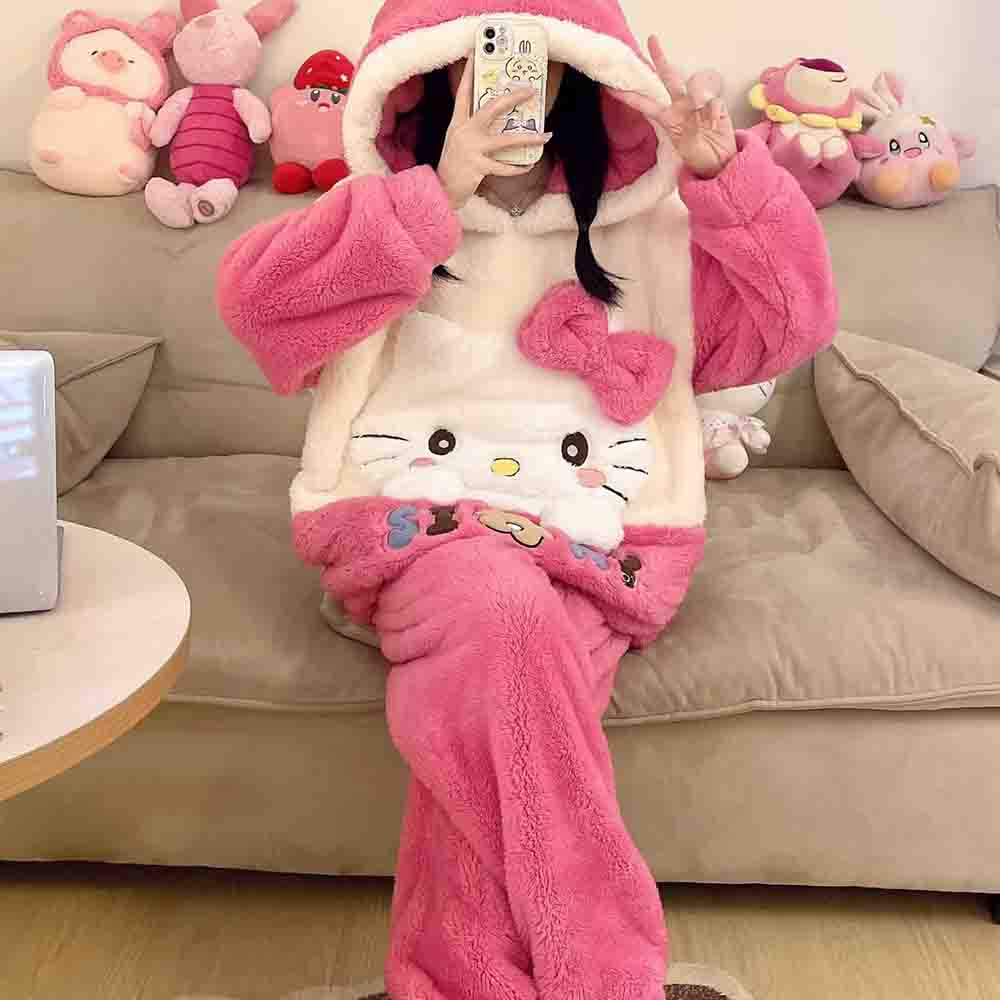 Hello Kitties Kuromi Women's C - Winter Clothing Girls 评论和价格
