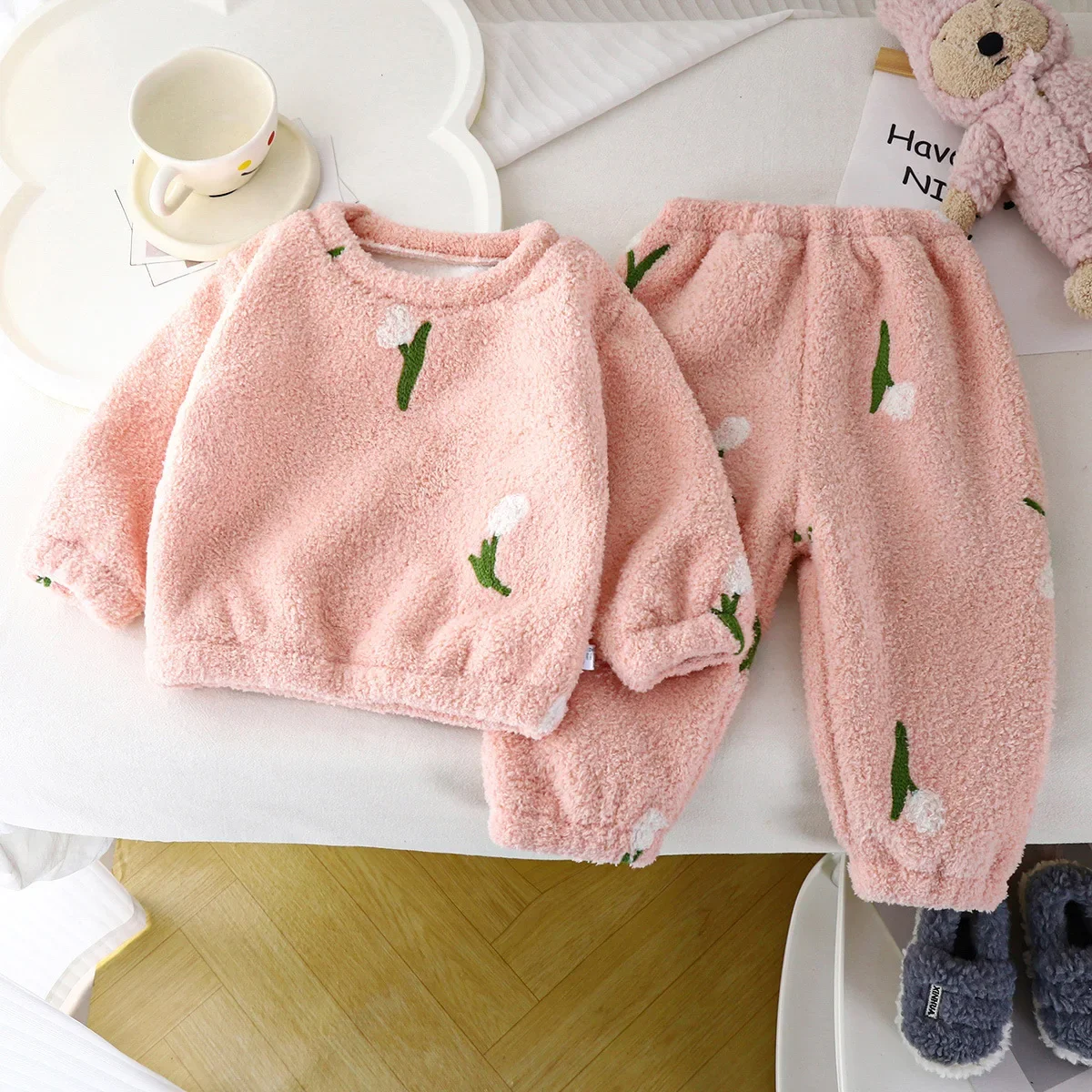 New Kids Autumn Winter Thicken - Winter Clothing For Baby Girl 评论和价格