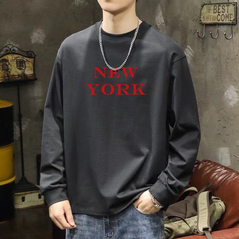 100% Pure Cotton Men Sweatshir - Winter Clothing New York 评论和价格