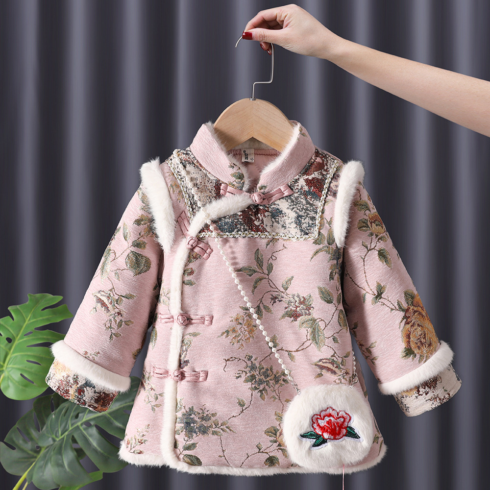 Winter Baby Girls Hanfu Kids P - Winter Clothing For Baby Girl 评论和价格