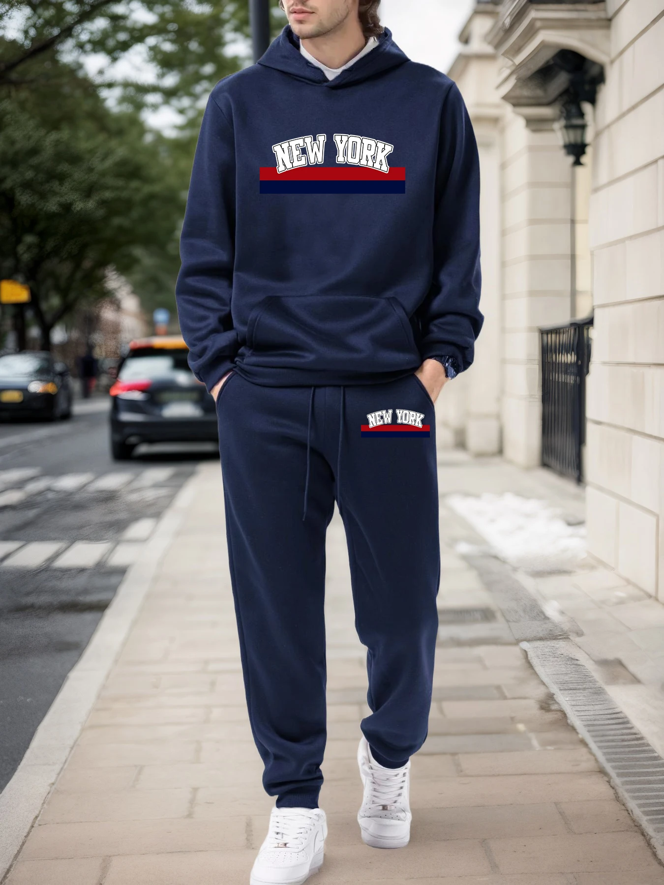 Hot Sales Men's Hoodies 2 Pcs  - Winter Clothing Hoodie 评论和价格