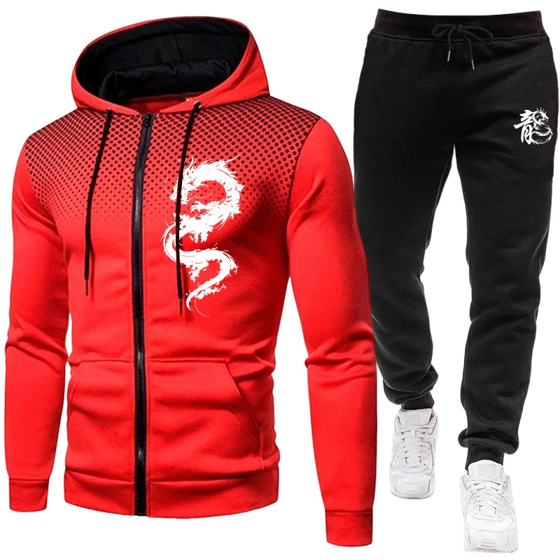 Men's Paris Dragon Pattern Fas - Winter Clothing Clearance 评论和价格