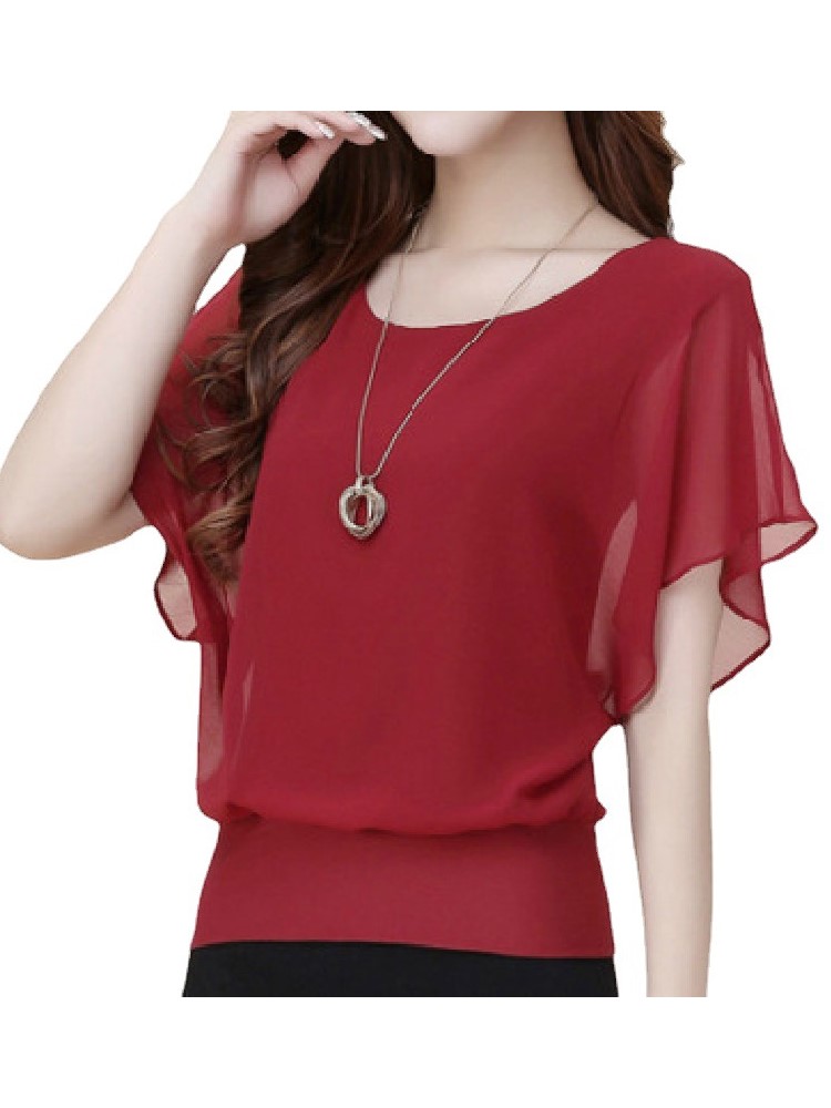 New Summer O Neck Short Sleeve - Winter Clothing Girls 评论和价格