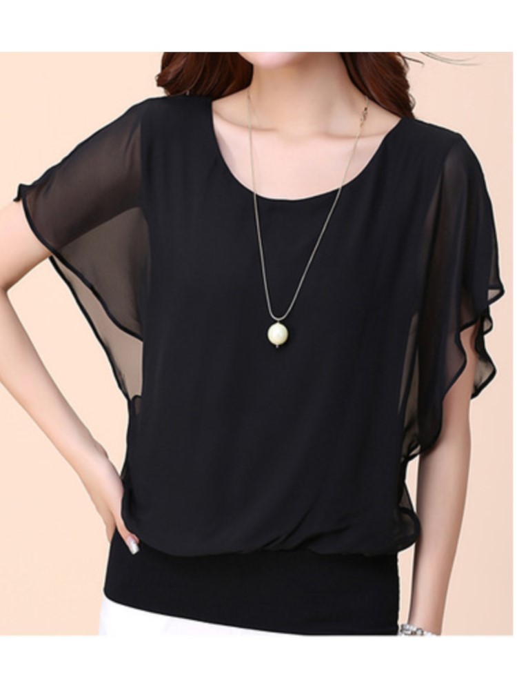 New Summer O Neck Short Sleeve - Winter Clothing Girls 评论和价格