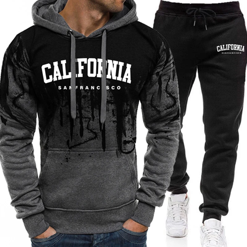 2026 Men's Tracksuit Casual Sp - Winter Clothing Hoodie 评论和价格