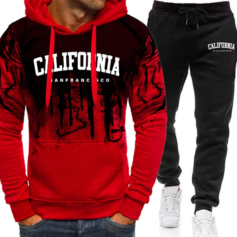 2026 Men's Tracksuit Casual Sp - Winter Clothing Hoodie 评论和价格