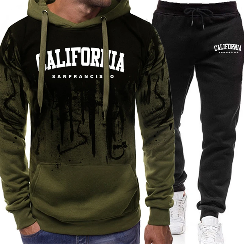 2026 Men's Tracksuit Casual Sp - Winter Clothing Hoodie 评论和价格