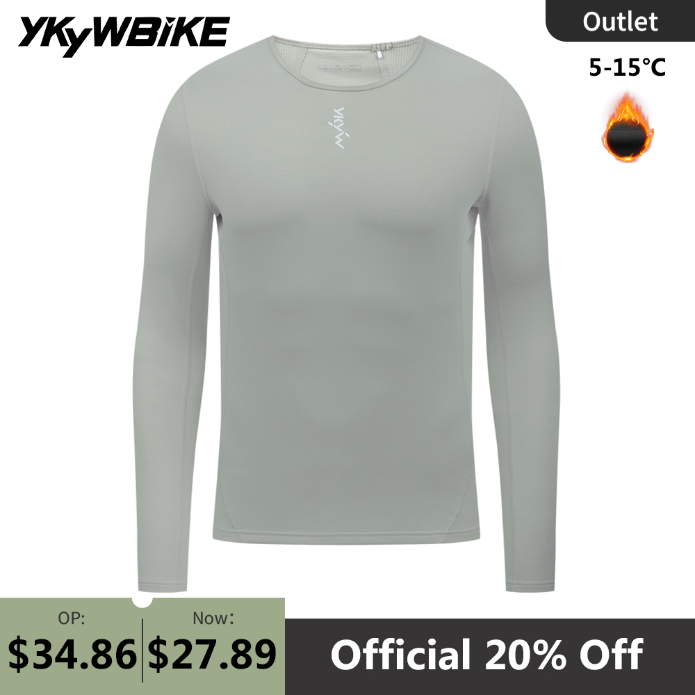 YKYWBIKE Men Cycling Base Laye - Winter Clothing Layers 评论和价格