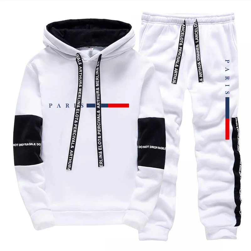 Men's Set/Hoodie/Pants Paris F - Winter Clothing Hoodie 评论和价格