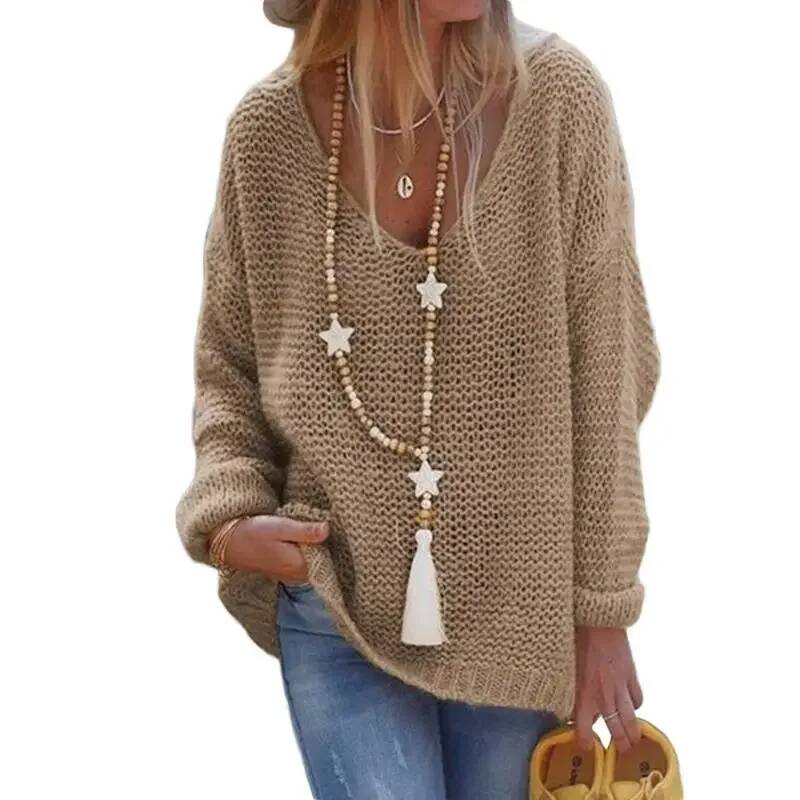 2026 New Women's Knitted V-Nec - Winter Clothing Amazon 评论和价格