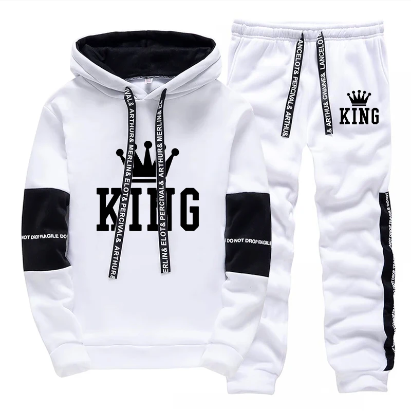 King Printing Tracksuit for Ma - Winter Clothing Hoodie 评论和价格