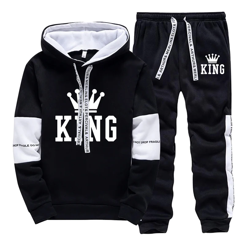 King Printing Tracksuit for Ma - Winter Clothing Hoodie 评论和价格