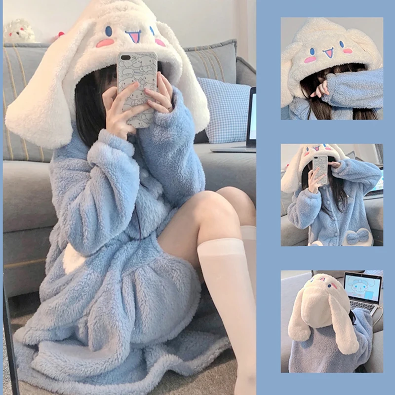 2Pcs Hello Kittys Plush Pajama - Winter Clothing Girls 评论和价格