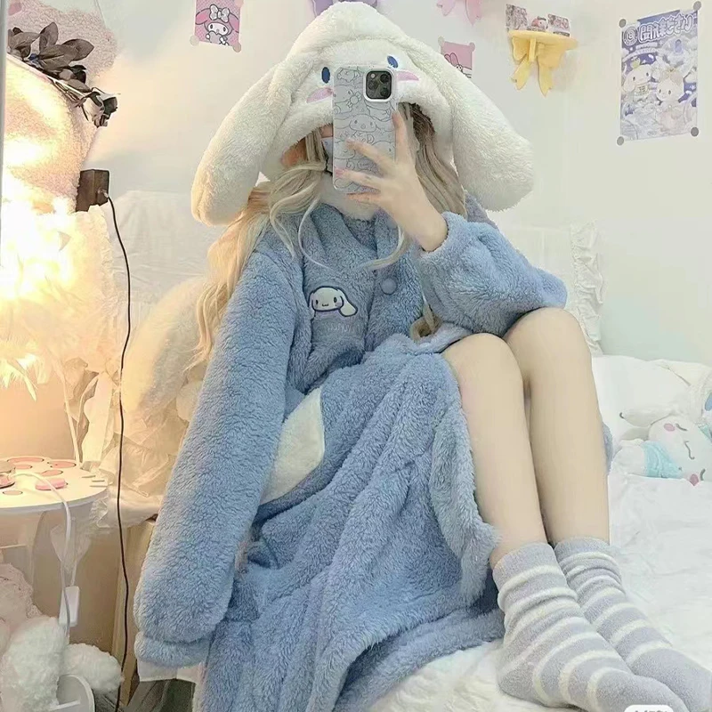 2Pcs Hello Kittys Plush Pajama - Winter Clothing Girls 评论和价格